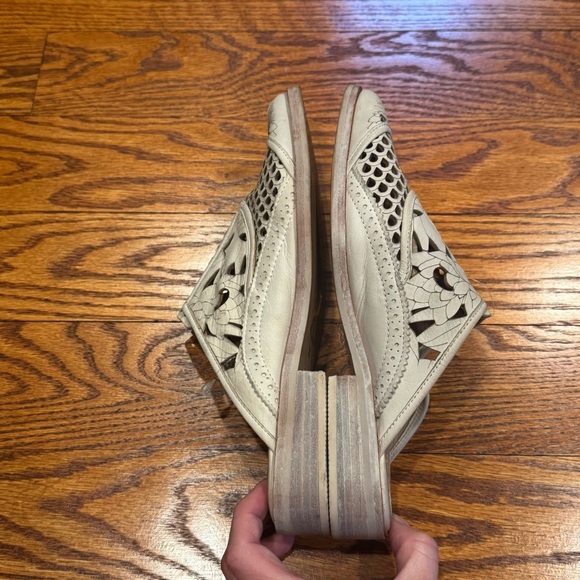 Free people paramount slip on mules gray size 38 US 7.5 EUC - Picture 5 of 11